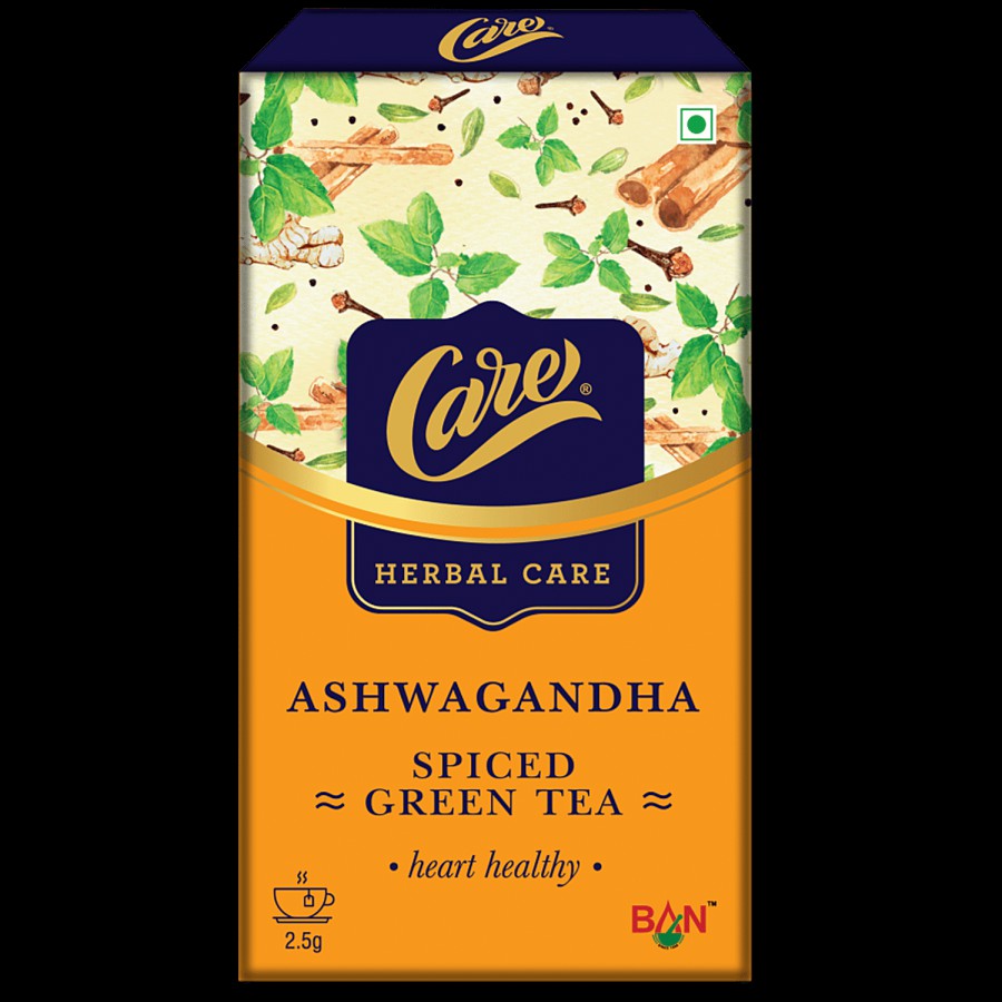 Care Spice Green Tea With Ashwagandha