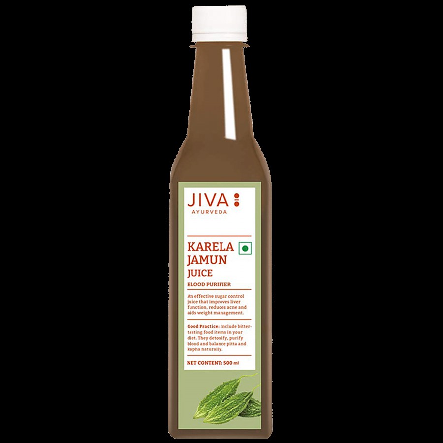 Jiva Ayurveda Karela Juice - Purifies Blood