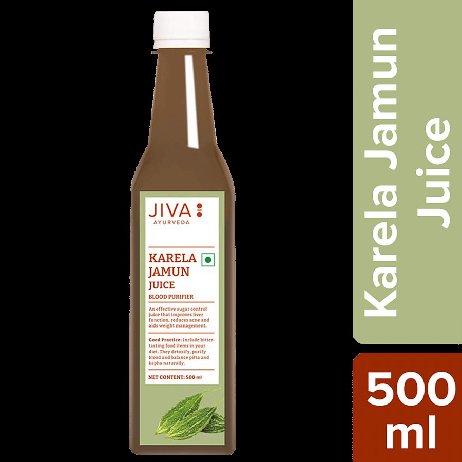 Jiva Ayurveda Karela Juice - Purifies Blood