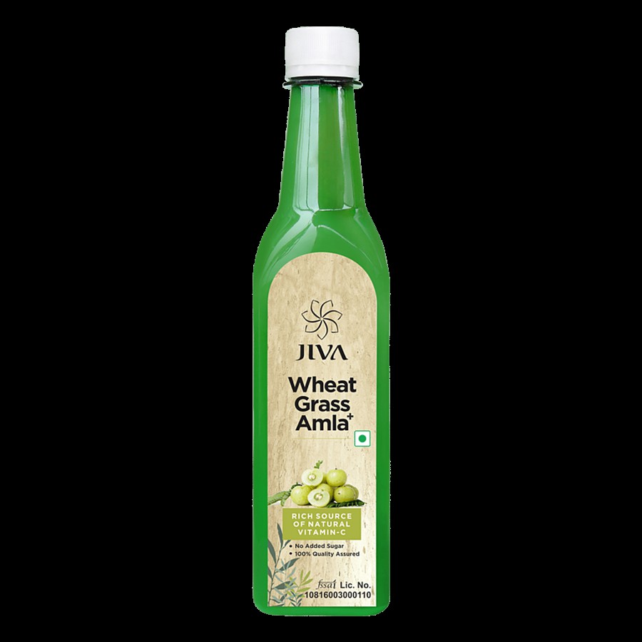 Jiva Ayurveda Wheatgrass With Amla Juice