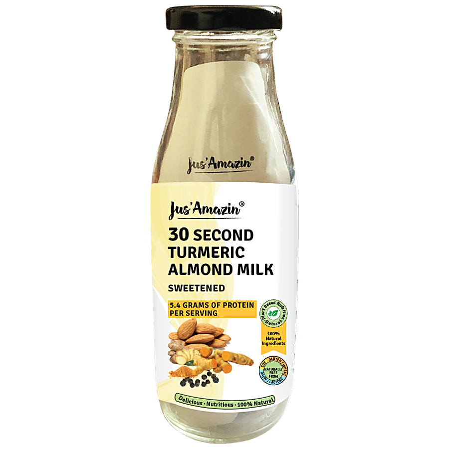 Jus Amazin 30-Second Turmeric Almond Milk - 1 Sachet Makes 1 Cup