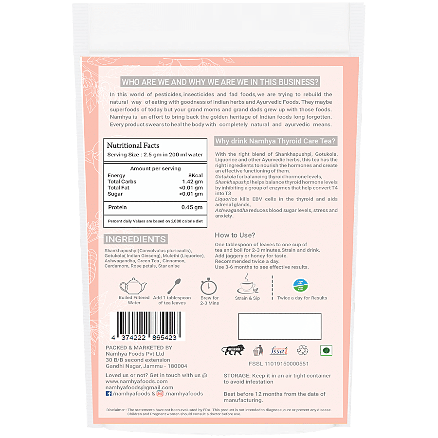 Namhya Thyroid Care Tea