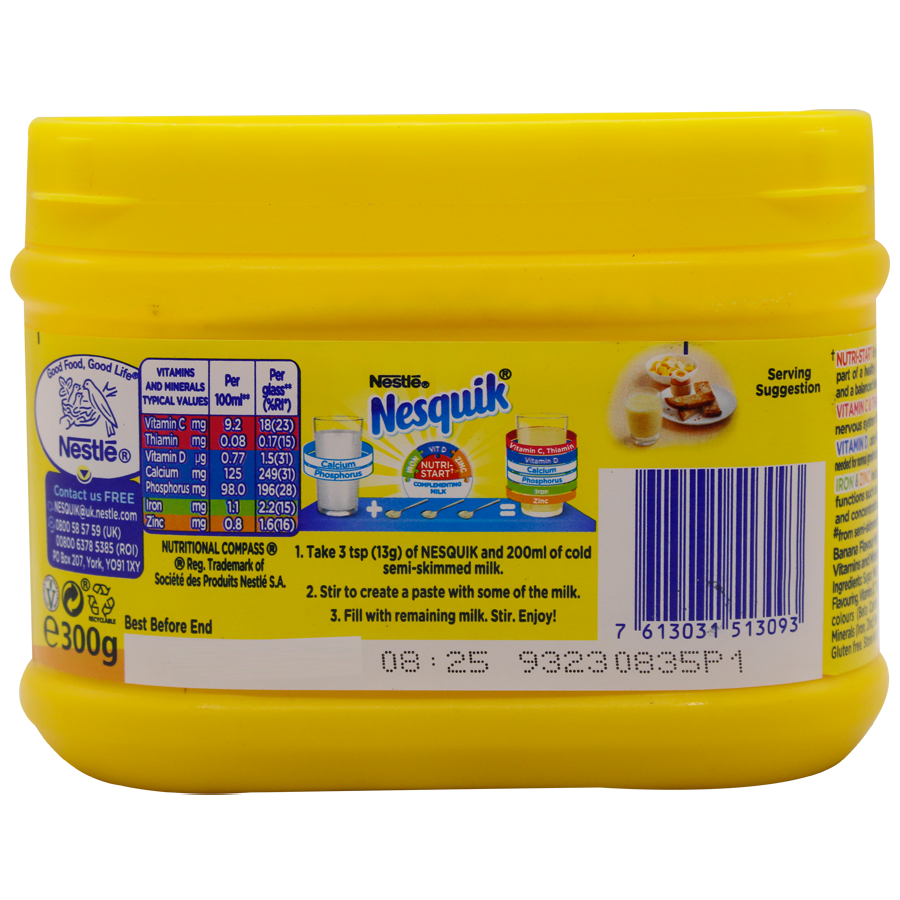 Nestle  Nesquik - Banana Flavour