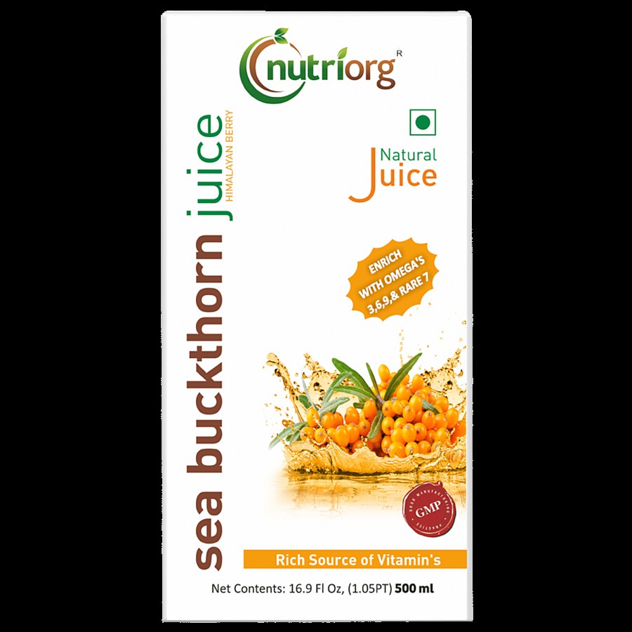 Nutriorg Seabuckthorn Juice