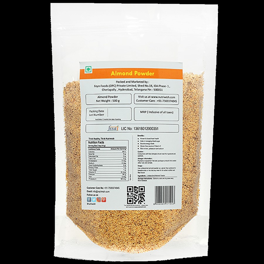 Nutriwish Almond Powder