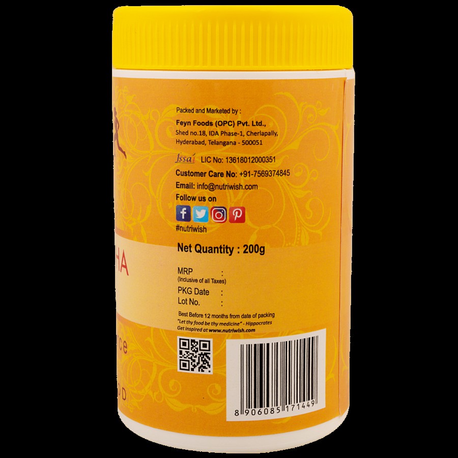 Nutriwish Ashwagandha Powder Superfood - For Weight Management