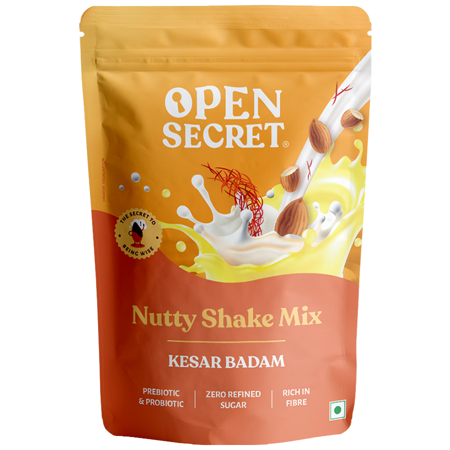 Open Secret Thandai Shake Mix - Kesar Badam