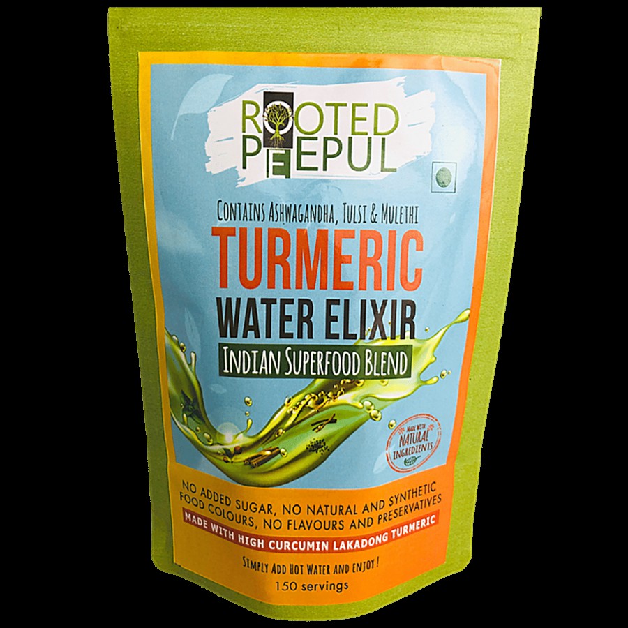 Rooted Peepul Turmeric Water Elixir