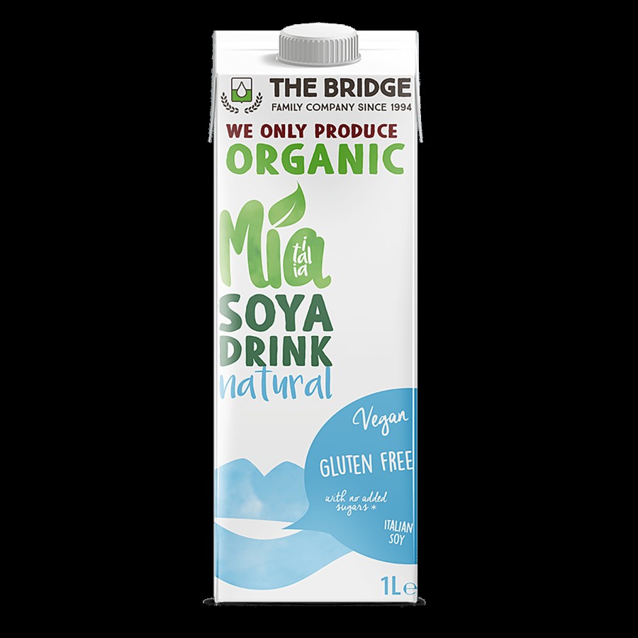 The Bridge Bio SRL Organic Soya Drink - Natural Gluten Free