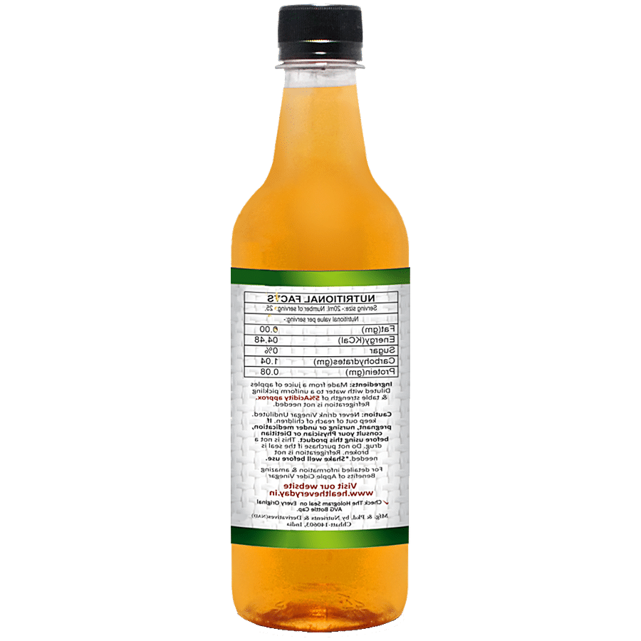 AVG Health Organics Apple Cider Vinegar