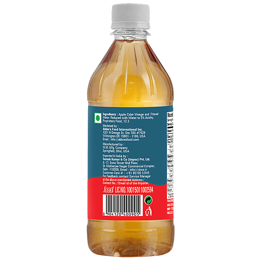 Abbies Apple Cider Vinegar