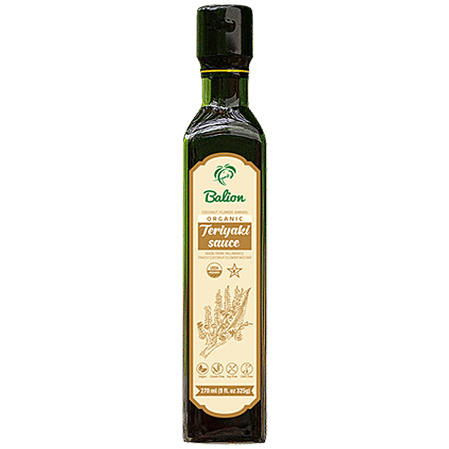 Balion Coconut Flower Aminos Organic Teriyaki Sauce