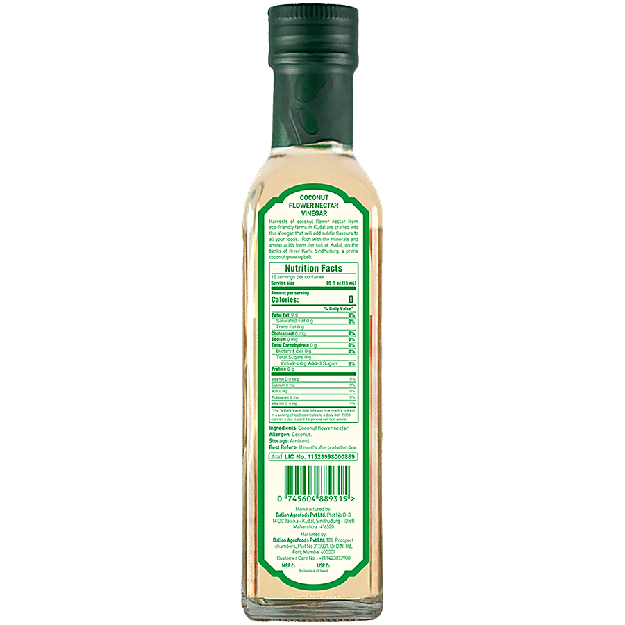 Balion Coconut Flower Nectar Vinegar