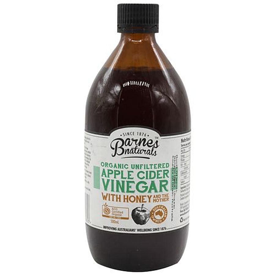 Barnes Naturals Apple Cider Vinegar - With Honey