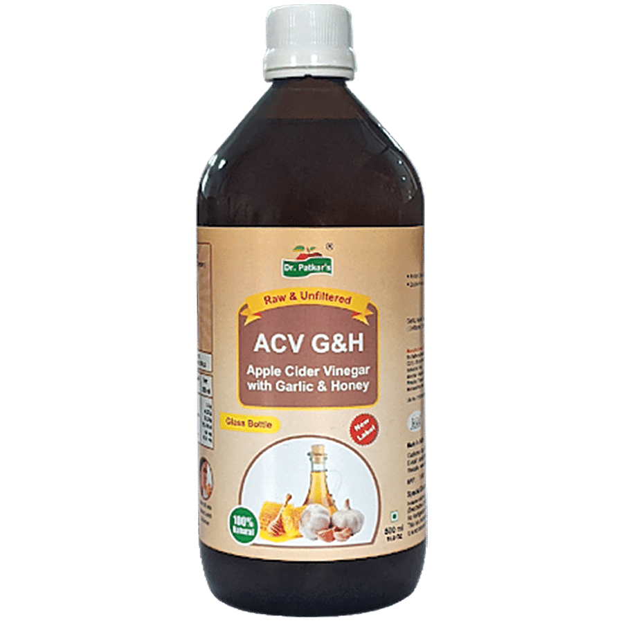 Dr. Patkars Apple Cider Vinegar With Garlic & Honey