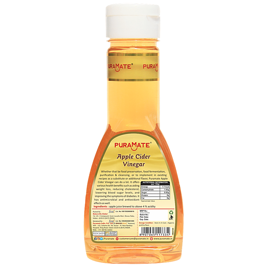 Puramate Apple Cider Vinegar