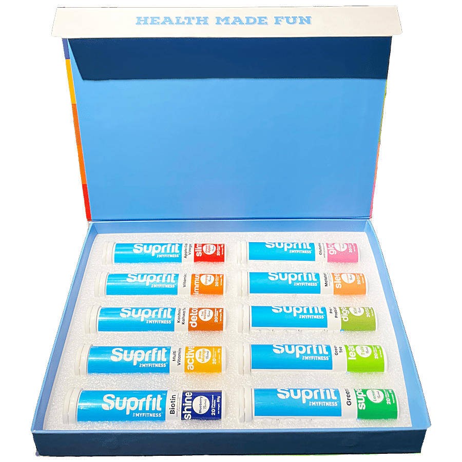 SUPRFIT Effervescent Tablets - Gift Box