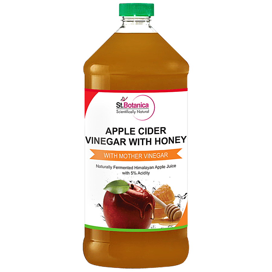 StBotanica Apple Cider Vinegar - With Mother Vinegar & Honey