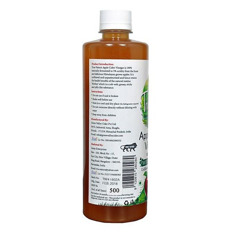 TrueNature Apple Cider Vinegar with Mother - With Honey