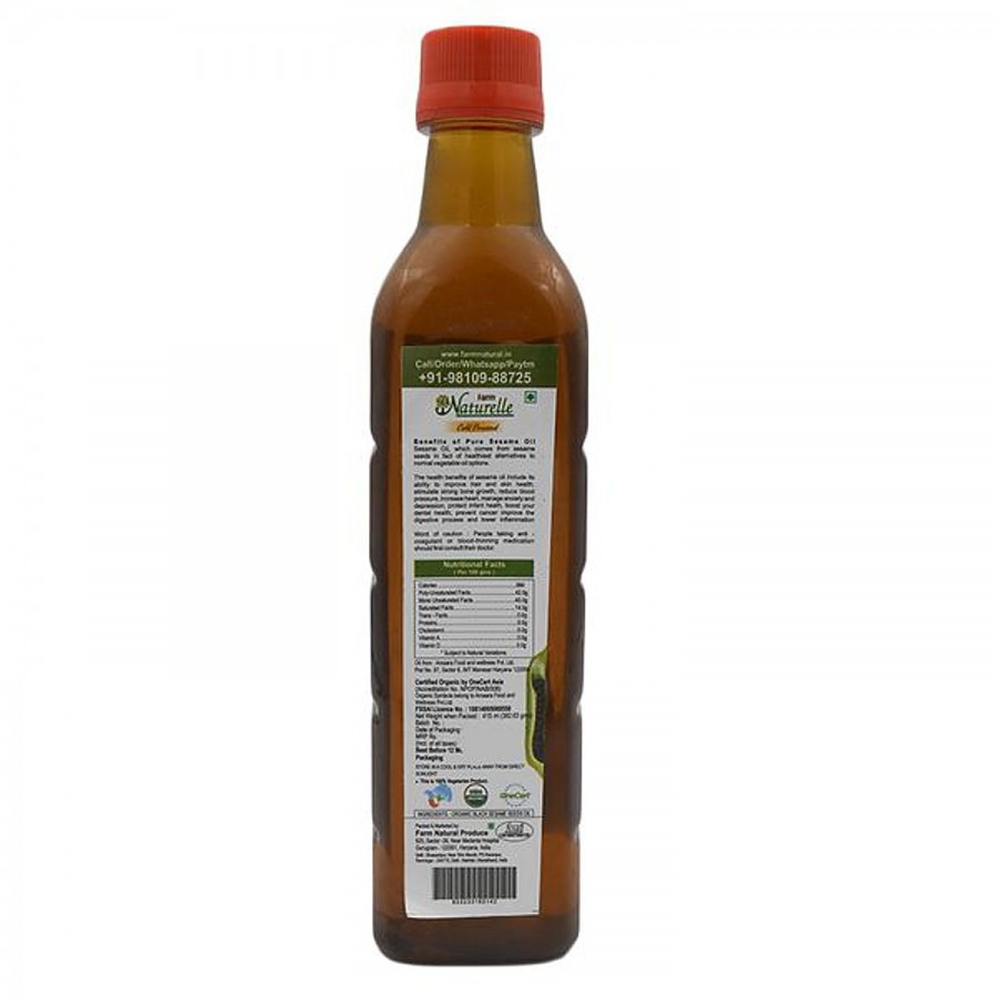 Farm Naturelle Organic Oil - Sesame