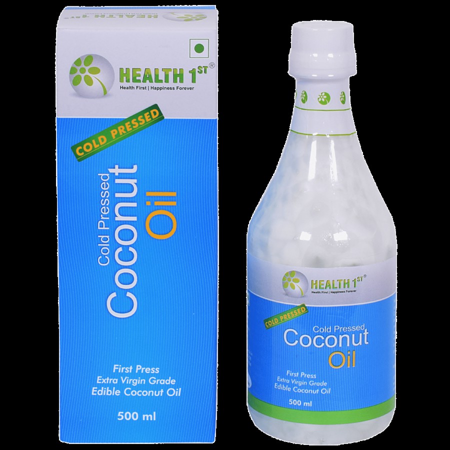 Health 1st Coconut Oil - Cold Pressed