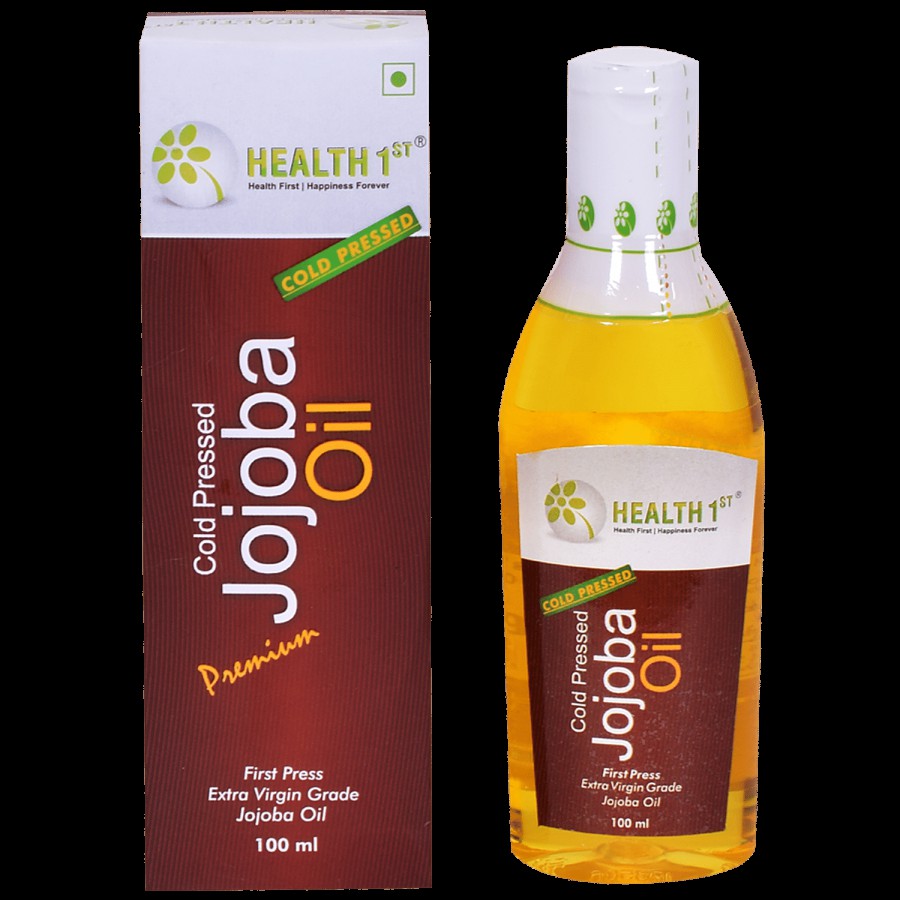 Health 1st Jojoba Oil - Cold Pressed