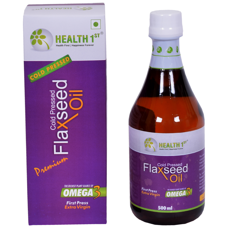 Health 1st Flaxseed Oil - Cold Pressed