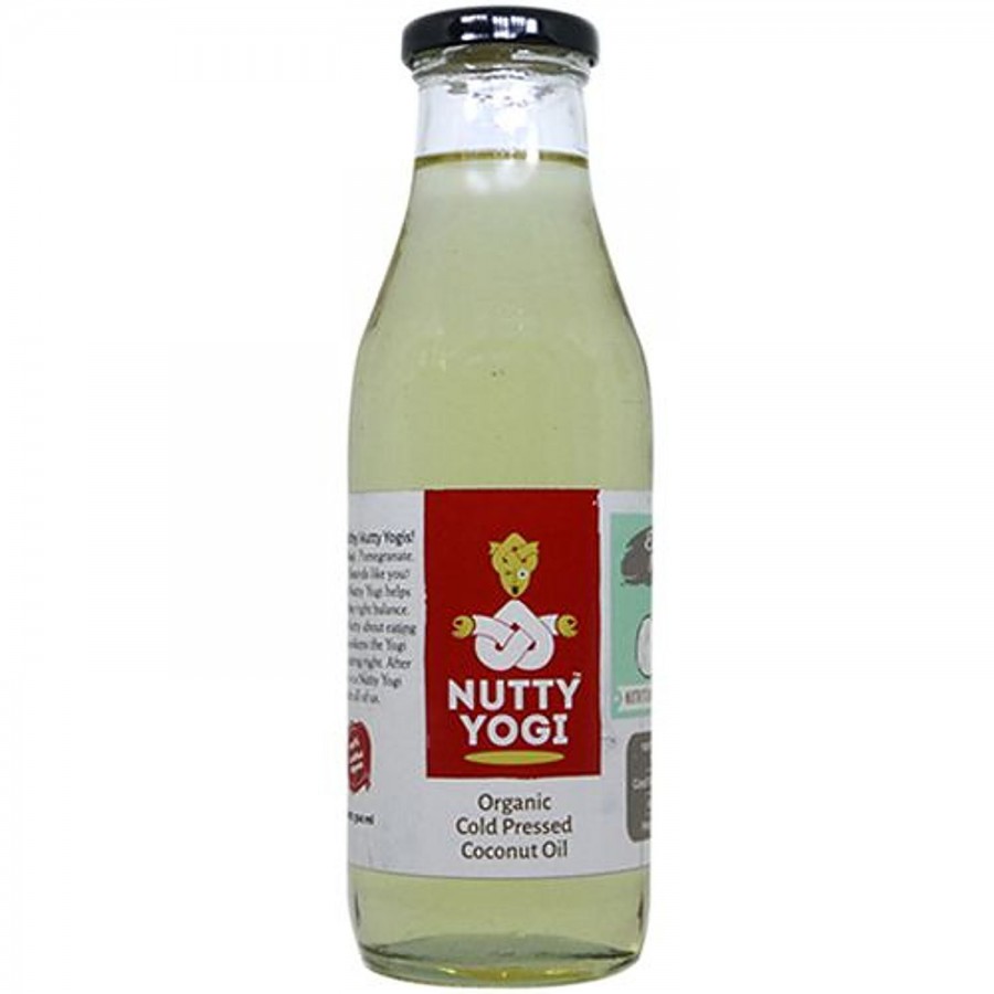 Nutty Yogi Organic Cold Pressed - Coconut Oil