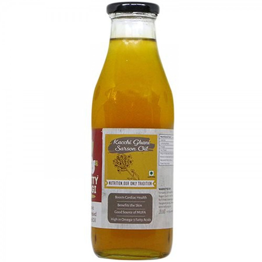 Nutty Yogi Organic Cold Pressed - Mustard Oil