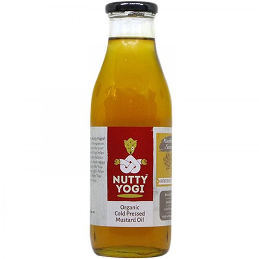 Nutty Yogi Organic Cold Pressed - Mustard Oil