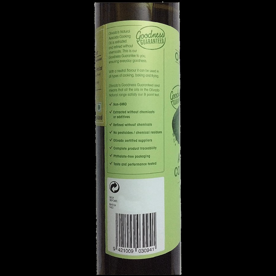 Olivado Avocado Cooking Oil - Natural