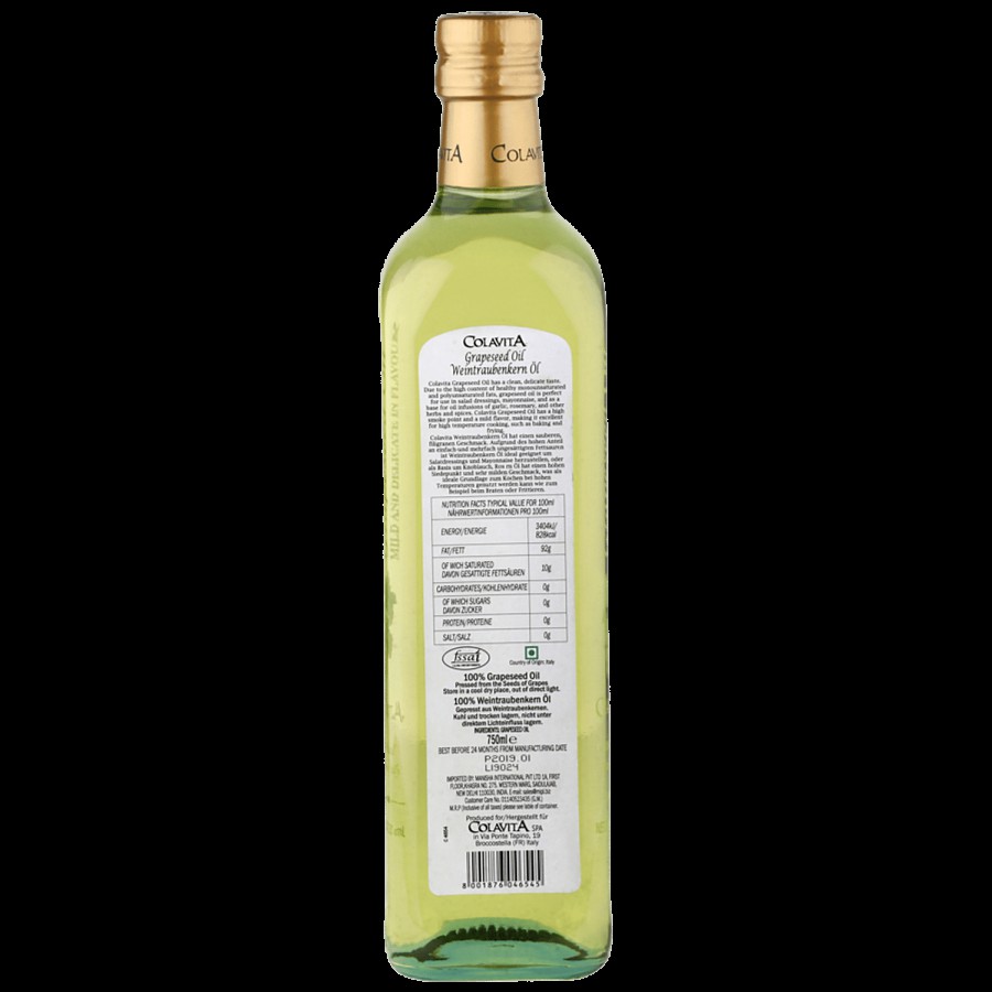 Colavita 100% Natural Grapeseed Oil