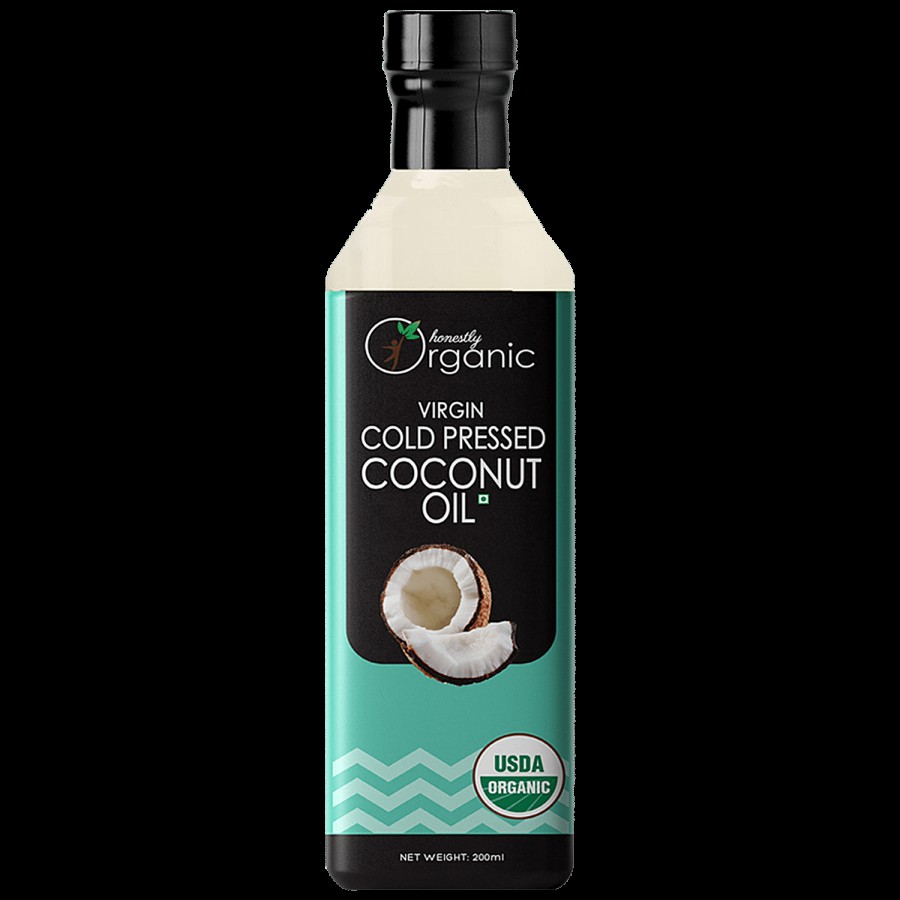 Honestly Organic Virgin Cold-Pressed Coconut Oil - Natural