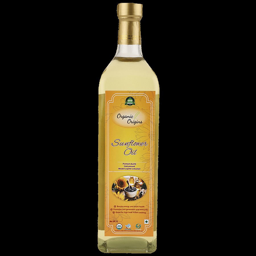 ORGANIC ORIGINS Cold Pressed Oil - Sunflower