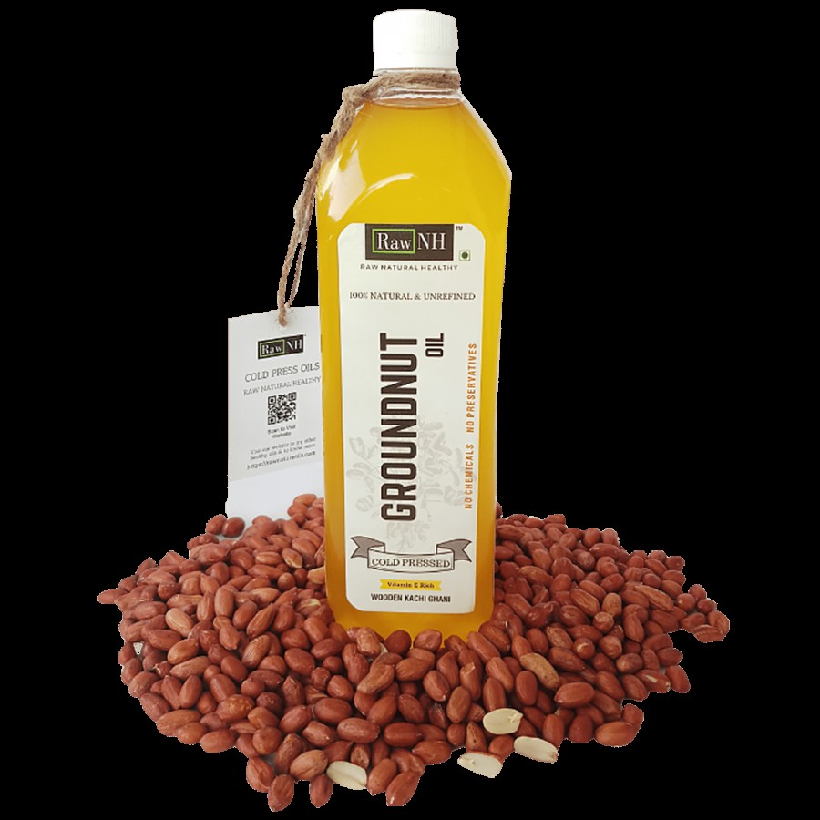 RawNH Cold Pressed Groundnut Oil