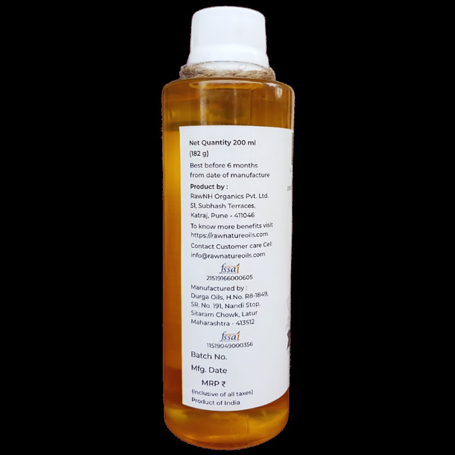 RawNH Cold Pressed Groundnut Oil