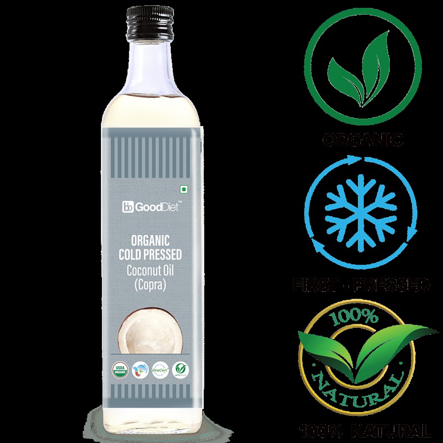 bb Gooddiet Organic Cold Pressed Coconut Oil