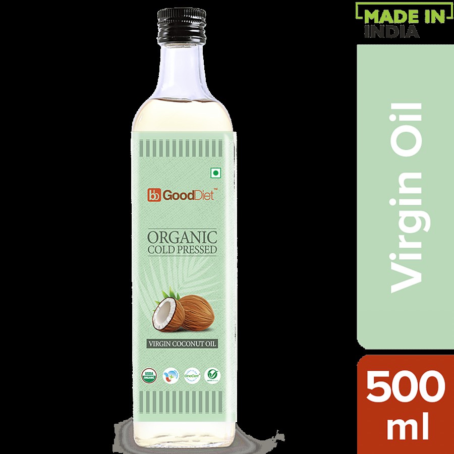 bb Gooddiet Organic Cold Pressed Virgin Coconut Oil