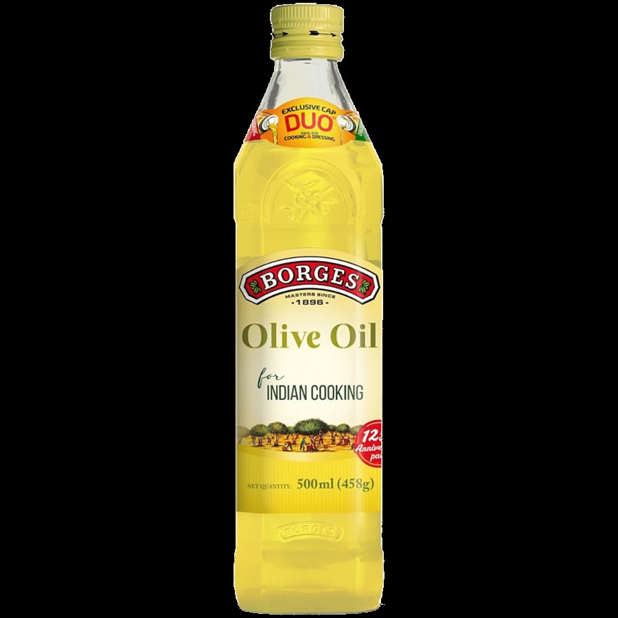 BORGES Olive Oil For Indian Cooking - Frying & Baking