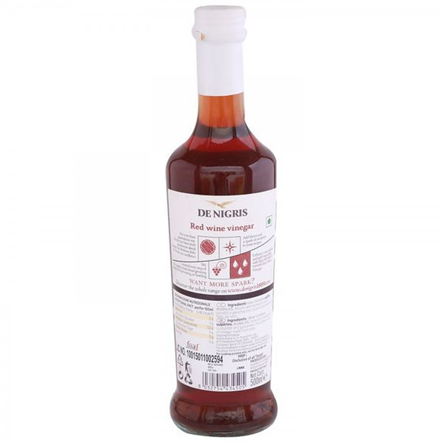 De Nigris Red Wine Vinegar - Product of Italy