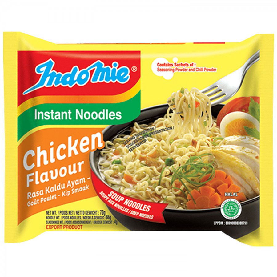 Indomie Instant Soup Noodles - Chicken Flavour