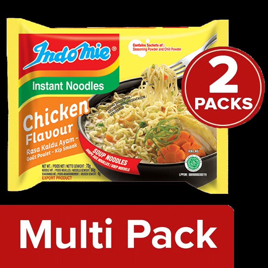 Indomie Instant Soup Noodles - Chicken Flavour