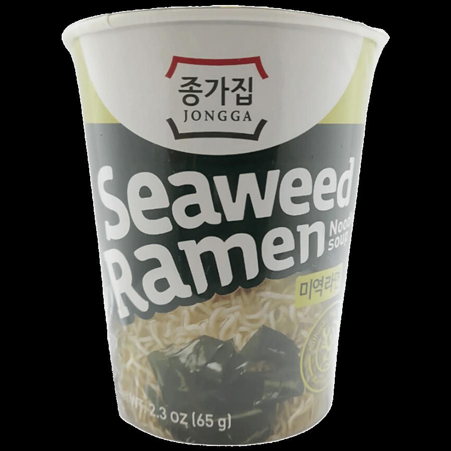 Jongga Seaweed Ramen Instant Cup Noodle Soup