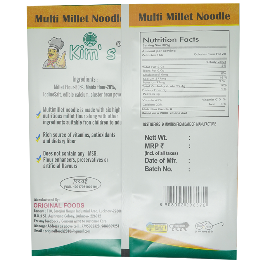 Kims Multi Millet Noodles