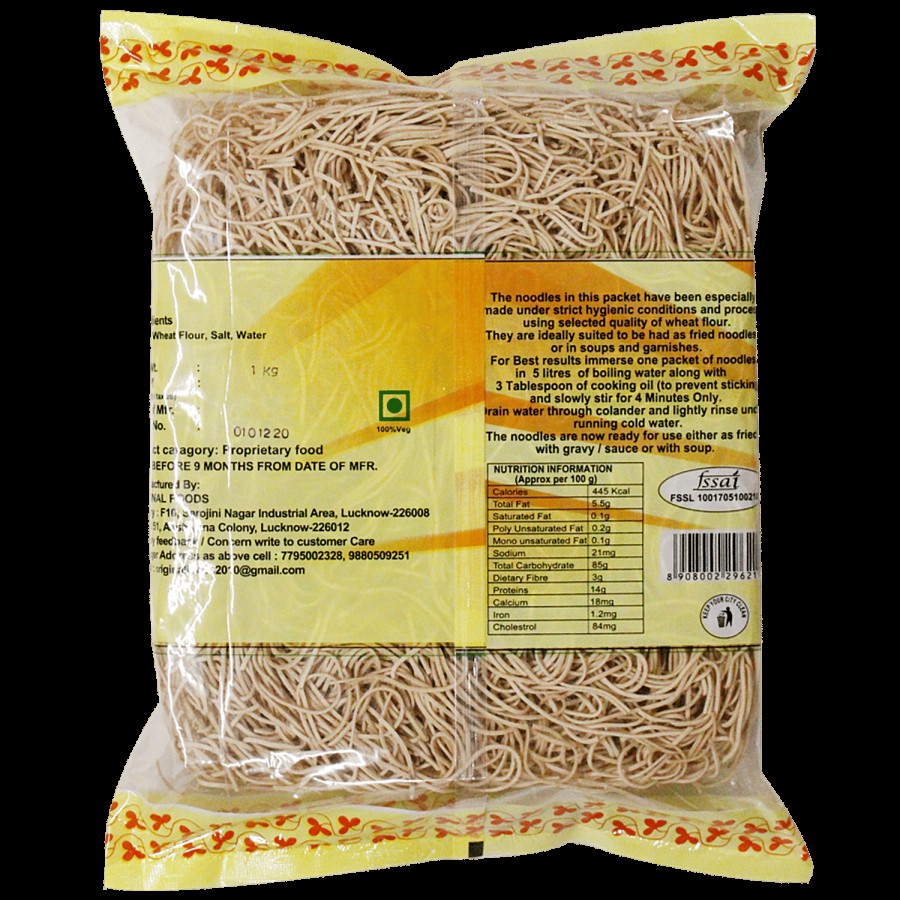 Kims Whole Wheat Atta Noodles