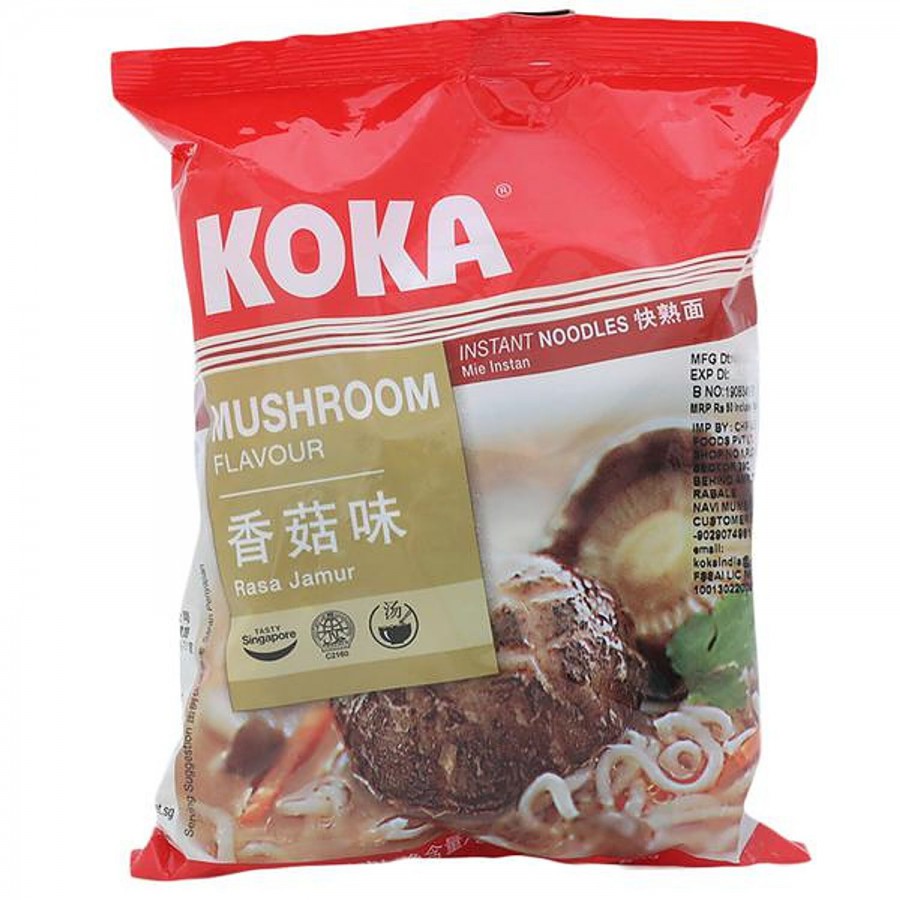 Koka Instant Noodles - Mushroom Flavor