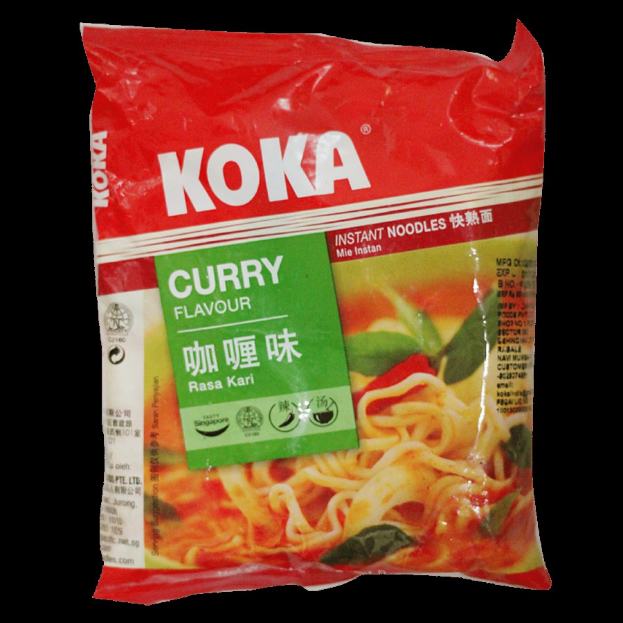 Koka Instant Noodles Rasa Curry Flavor