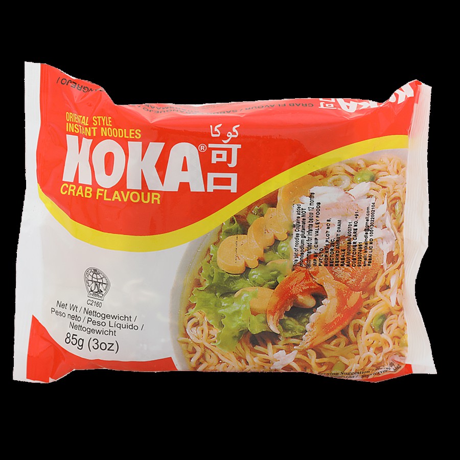 Koka Oriental Style Instant Noodles - Crab Flavour