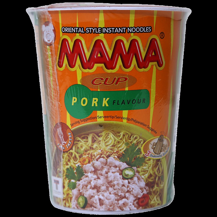 MAMA Instant Cup Noodles - Pork Flavour