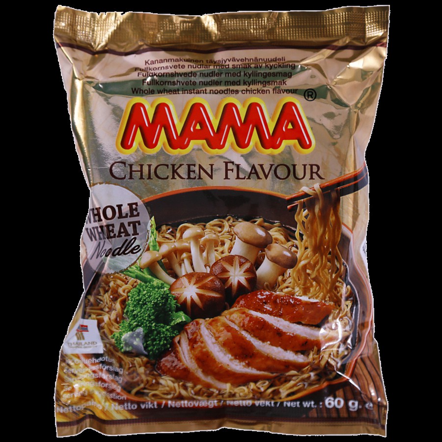 MAMA Instant Whole Wheat Noodles - Chicken Flavour